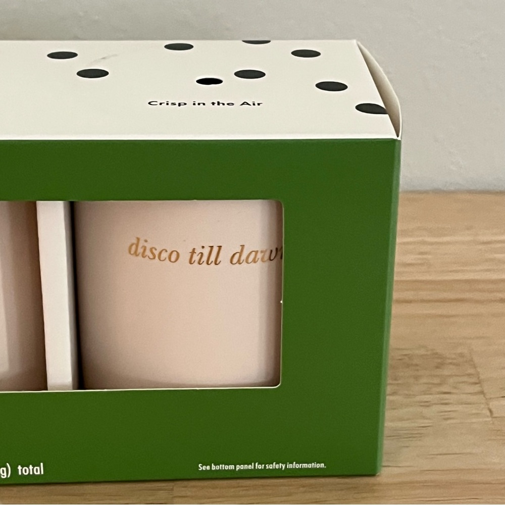 NWT Kate Spade New York Target Exclusive 3 Count Ceramic Jar Candle Set - Picture 7 of 15